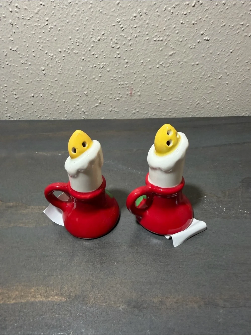 Candle 🕯️ salt and pepper shakers for Christmas 🎄